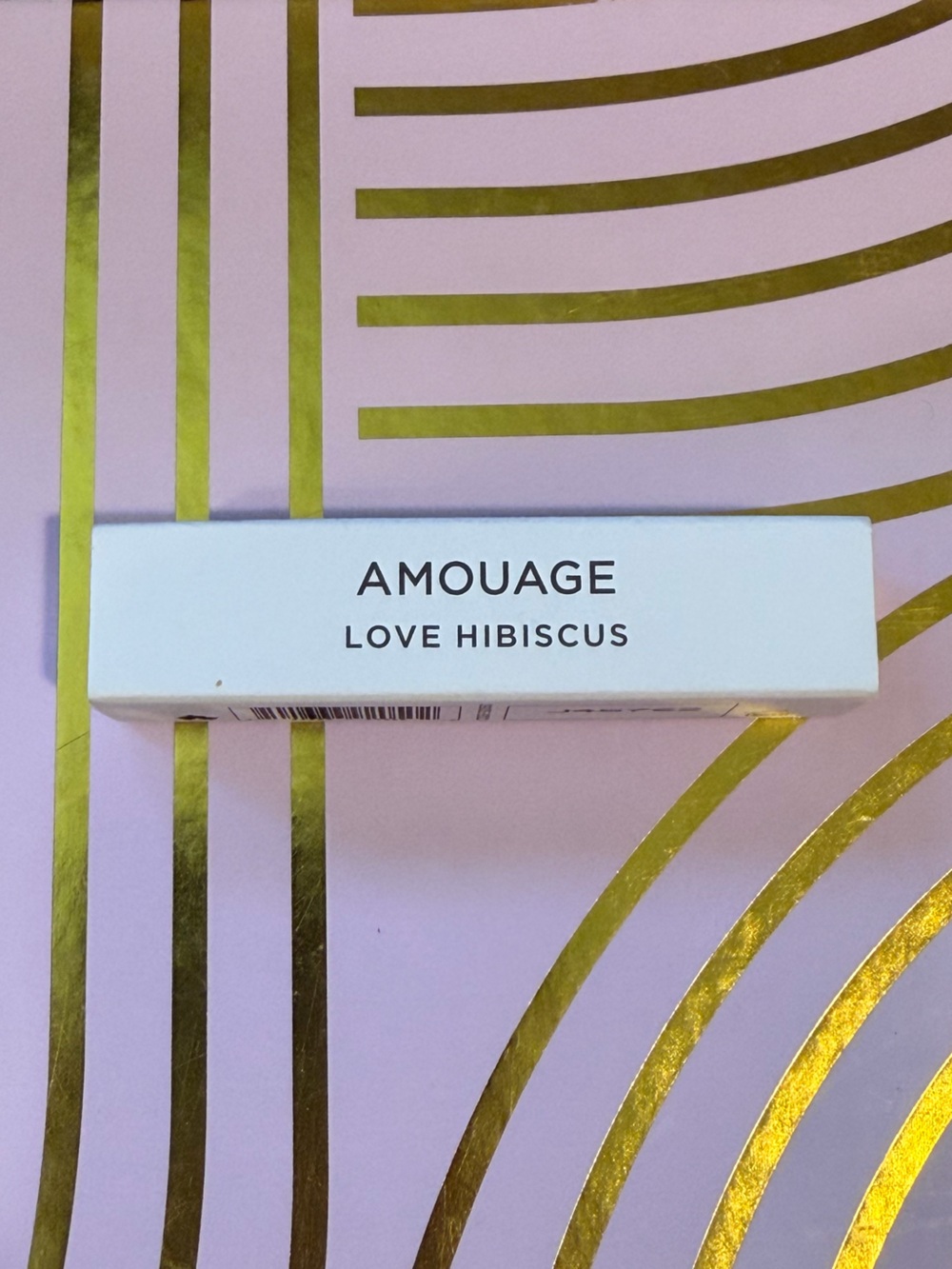 New Amouage Love Hibiscus Eau De Parfum Vial Spray Sample  2 ml / 0.06 fl oz